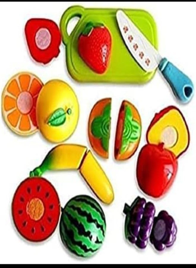 Manos Realistic Fruitscutting Toy / Vegetables Cutting Toy I Realistic Sliceable Fruits Cutting Toy for Kids - Image 4